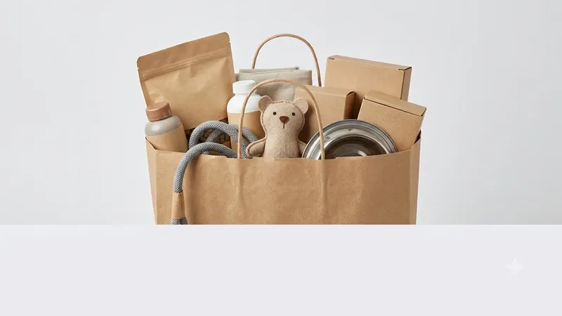 Bolsa de pedido lista para entregar