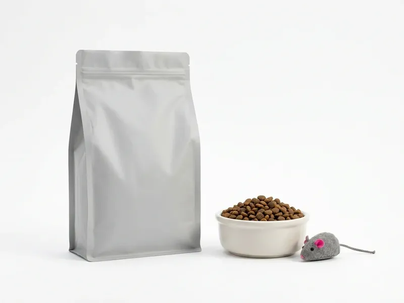 Bolsa de alimento para gatos, formato mediano